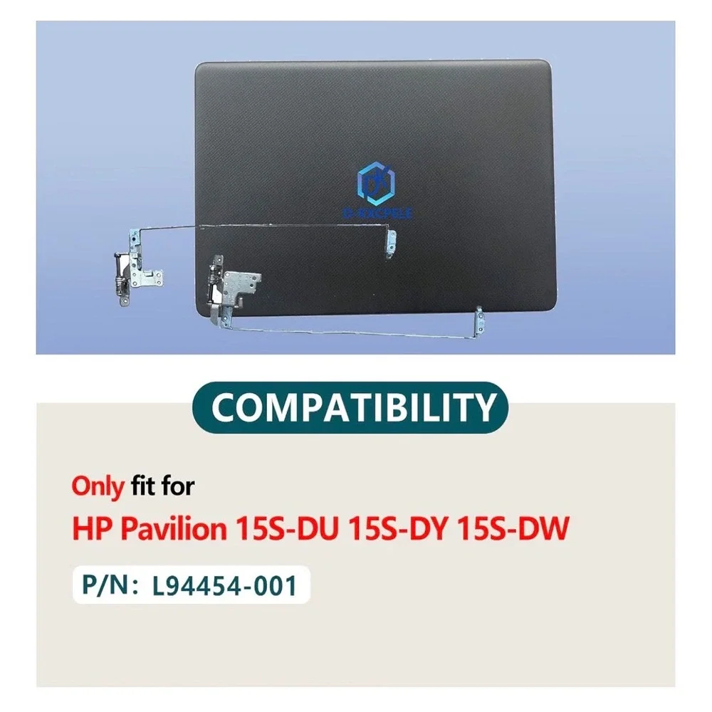 L94454-001 HP Pavilion 15S-DU 15S-DY 15S-DW LCD Back Cover Top Case w/Hinge Grey